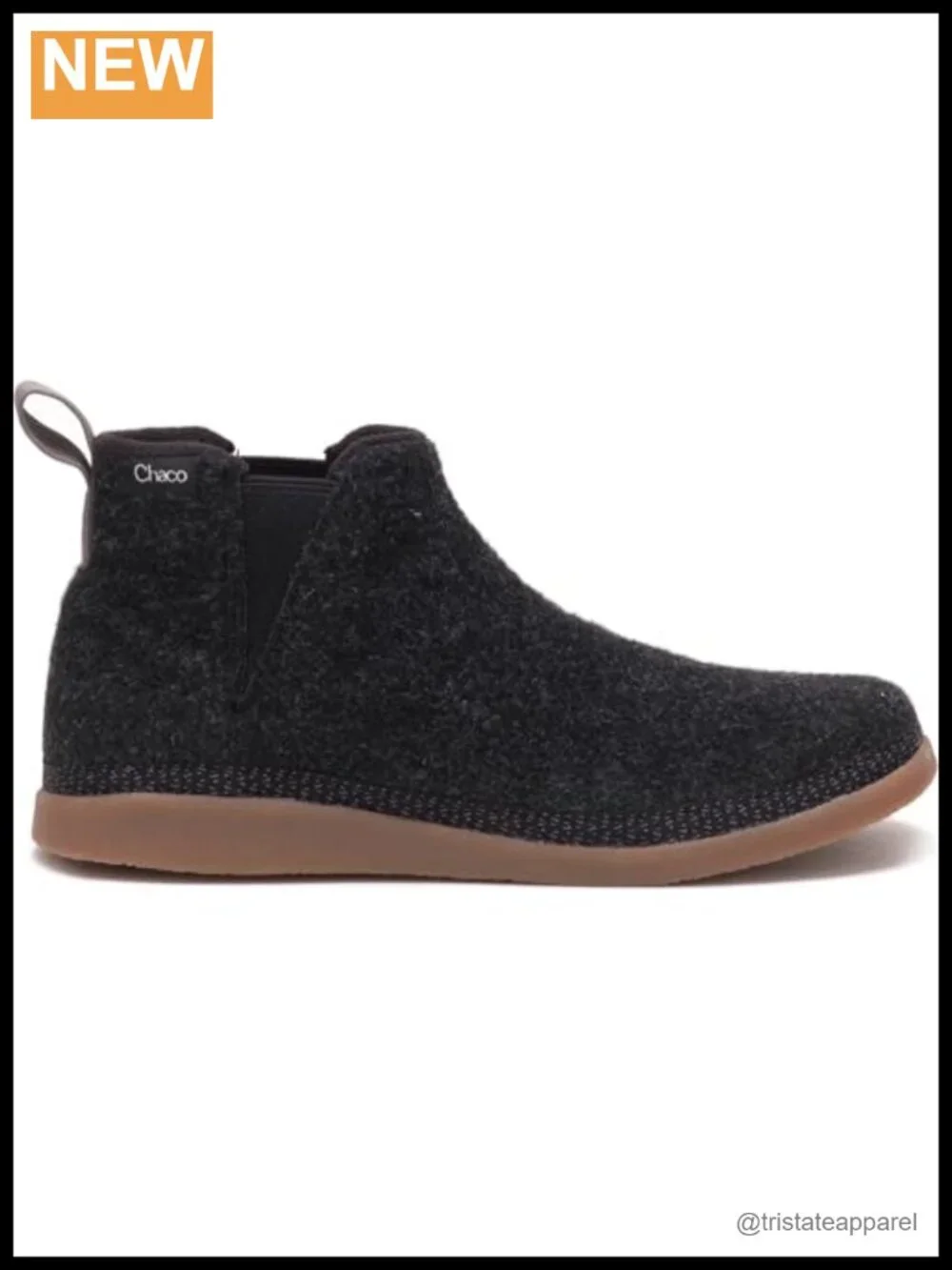 Chaco Revel Chelsea Ankle Boot Crepe Rubber Outsole Pull-On